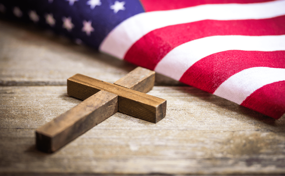 Church and Flag